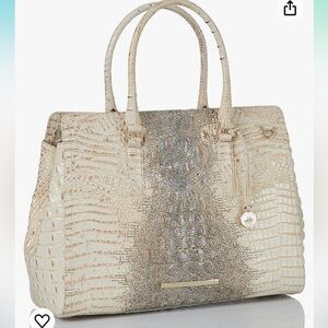 Brahmin Finley Carryall Iguana Ombré